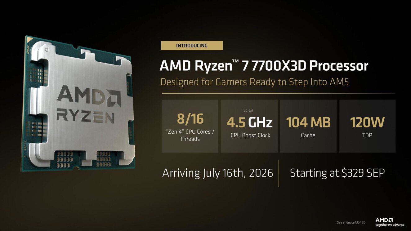Amd Ryzen 7700x3d 2 2048x1152