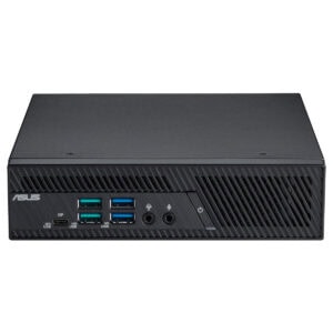 ASUS PB64-B50060MH mini bilgisayar, çoklu USB portları ve şık tasarımıyla ofis ve ev kullanımı için ideal.