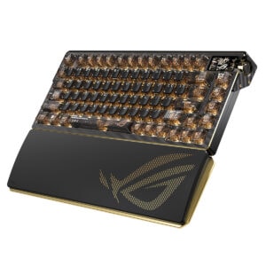 ASUS ROG Azoth Extreme Edition 20. Yıl NX Mekanik Switch 8K Hz Hotswap RGB Kablosuz Türkçe Gaming Klavye, şık ve yüksek performanslı oyun klavyesi.