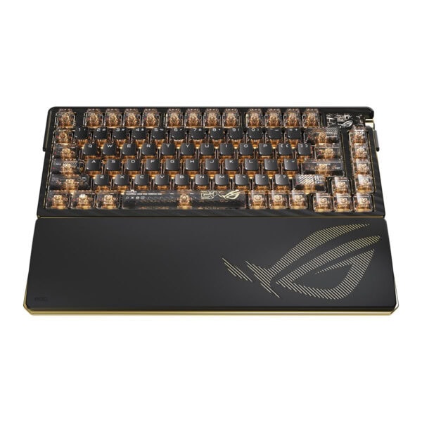 ASUS ROG Azoth Extreme Edition 20. Yıl NX Mekanik Switch ve RGB aydınlatmalı kablosuz Türkçe gaming klavye.