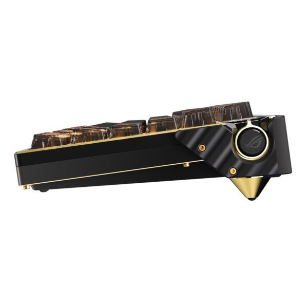 ASUS ROG Azoth Extreme Edition 20. Yıl NX Mekanik Switch RGB Kablosuz Türkçe Gaming Klavye, şık tasarım ve yüksek performanslı oyun deneyimi sunar.