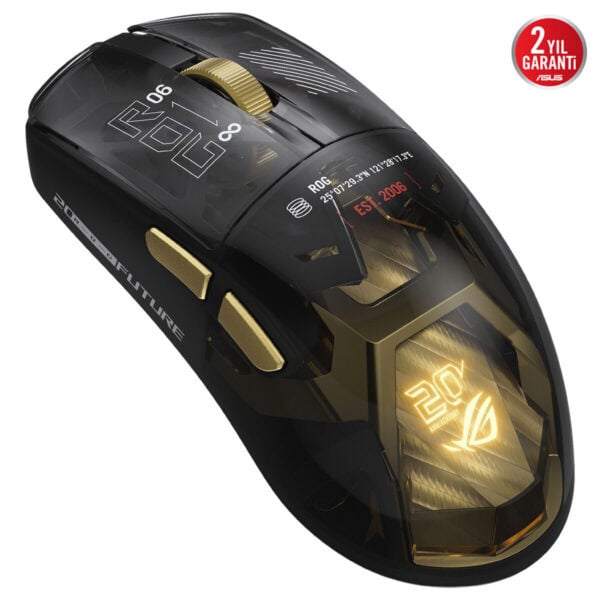 Asus Rog Harpe Ii Extreme Edition 20. Yıl 8k Hz Kablosuz Gaming Mouse (90mp04q0 Bmua00) 3
