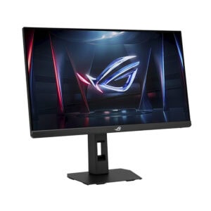ASUS ROG Strix XG259QNSR 24.5 inç 420Hz oyun monitörü, Full HD, Adaptive Sync, Fast IPS, Pivot özellikli, şık tasarım.