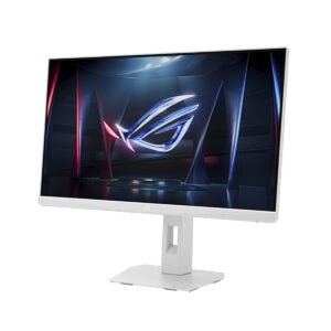 ASUS ROG XG259QNSR-W 24.5 inç 420Hz 0.3ms Full HD oyun monitörü, Adaptive Sync ve Fast IPS teknolojisi ile yüksek performans sağlar.