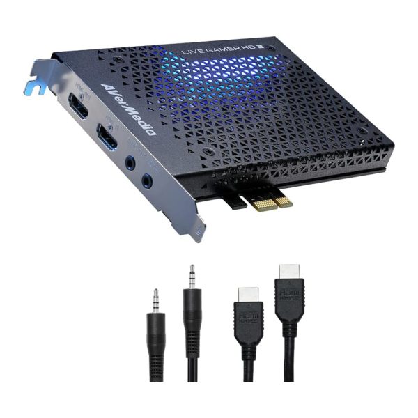 Avermedia Hd 2 Gc570 1080p60 Pci Express Gen 2 X1 Capture Card 4 600x600