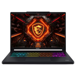 MSI CROSSHAIR A16 HX oyun dizüstü bilgisayarı, 16 inç 2K QHD+ ekran ve RGB aydınlatmalı klavye ile yüksek performanslı oyun deneyimi sunar.