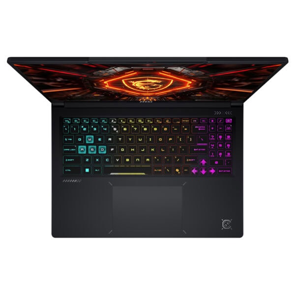 MSI Crosshair A16 HX oyun dizüstü bilgisayarı, 16 inç 2K QHD+ ekran, RGB aydınlatmalı klavye ve yüksek performanslı donanım özellikleriyle öne çıkıyor.