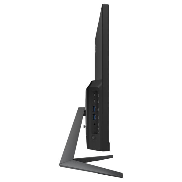 MSI Modern AM242 1M-2268XEU 23.8 inç Full HD All In One bilgisayar monitörü, yan görünüm, modern tasarım ve bağlantı portlarıyla detaylı.