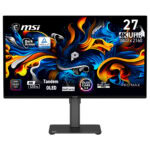 MSI PRO MAX 271UPX12G 26.5 inç 4K UHD, 120Hz, OLED, Adaptive Sync, Pivot, Blue Light Pro monitör görseli.