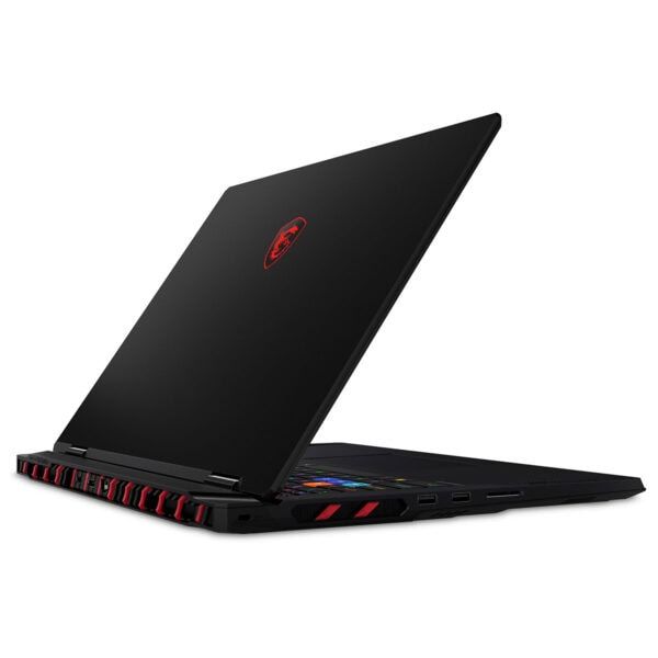 MSI Raider 18 MAX HX oyun dizüstü bilgisayarı, şık tasarımı ve yüksek performansıyla öne çıkıyor.