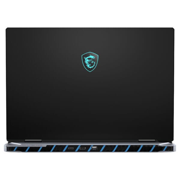 MSI TITAN 18 HX A2WJ-1058TR oyun ve yüksek performanslı dizüstü bilgisayar, şık tasarım ve gelişmiş özellikler ile dikkat çekiyor.