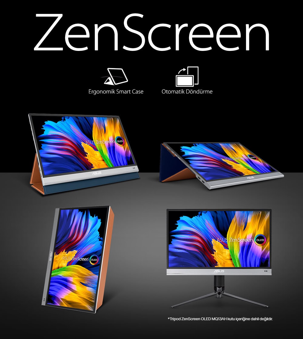 ASUS ZenScreen OLED MQ13AH ASUS ZenScreen OLED MQ13AH Taşınabilir Monitör H11