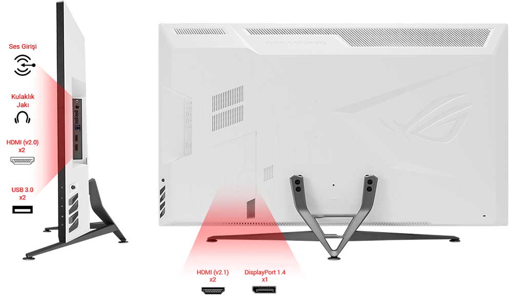 ASUS ROG STRIX 43" XG43UQ Gaming Monitör H13