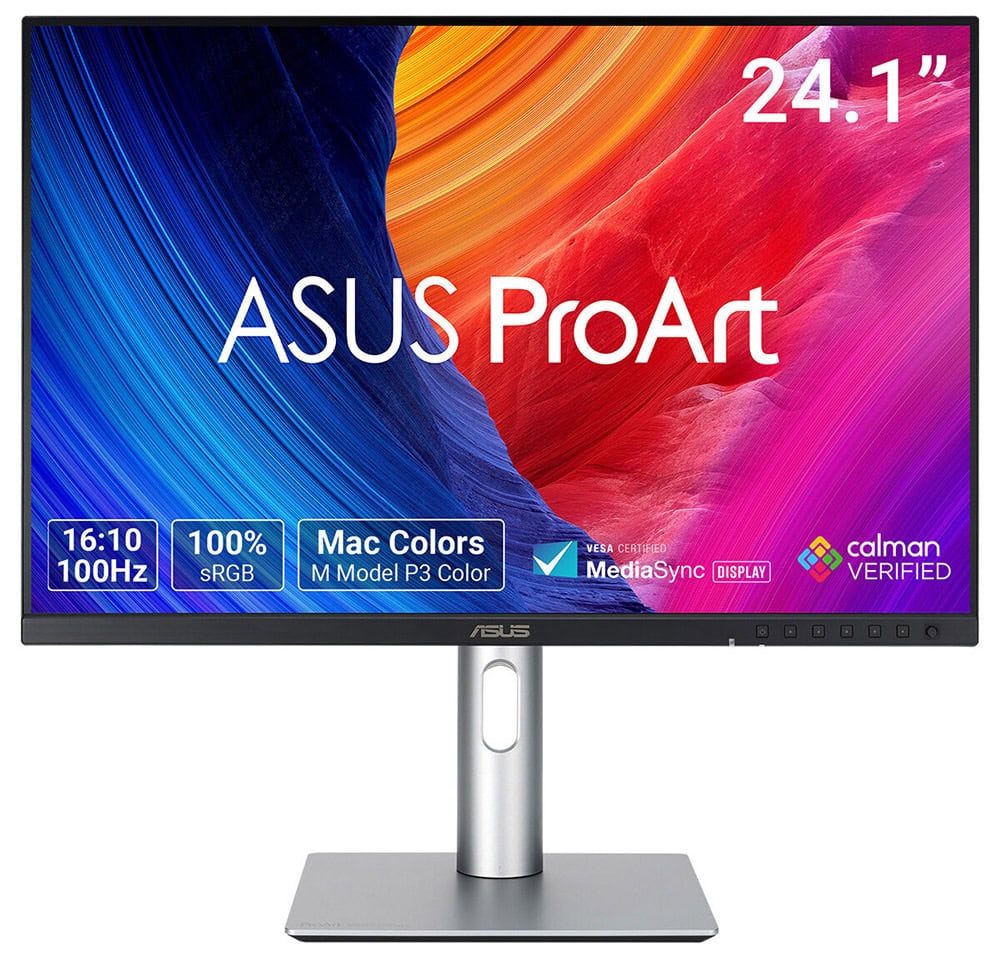 ASUS ProArt PA248QFV 24.1 inç 100Hz 5ms WUXGA Adaptive Sync IPS Pivot Monitör h1
