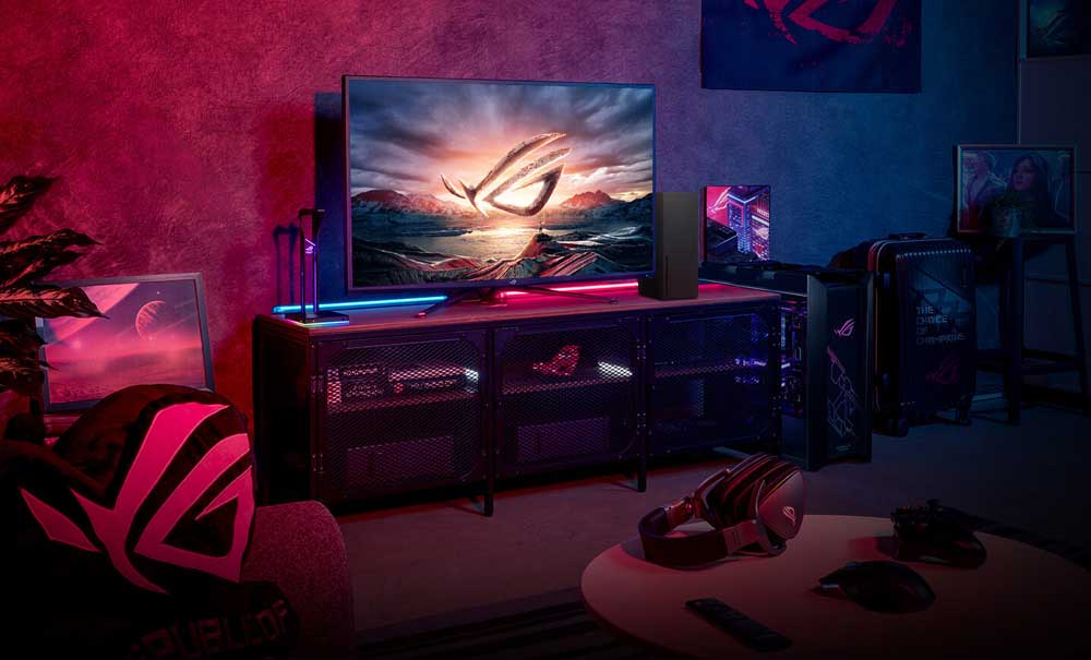ASUS ROG STRIX 43" XG43UQ Gaming Monitör H3