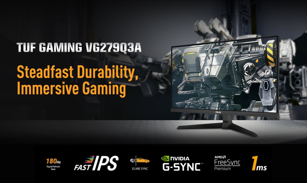 TUF Gaming VG279Q3A ASUS TUF Gaming VG279Q3A Monitör yh4