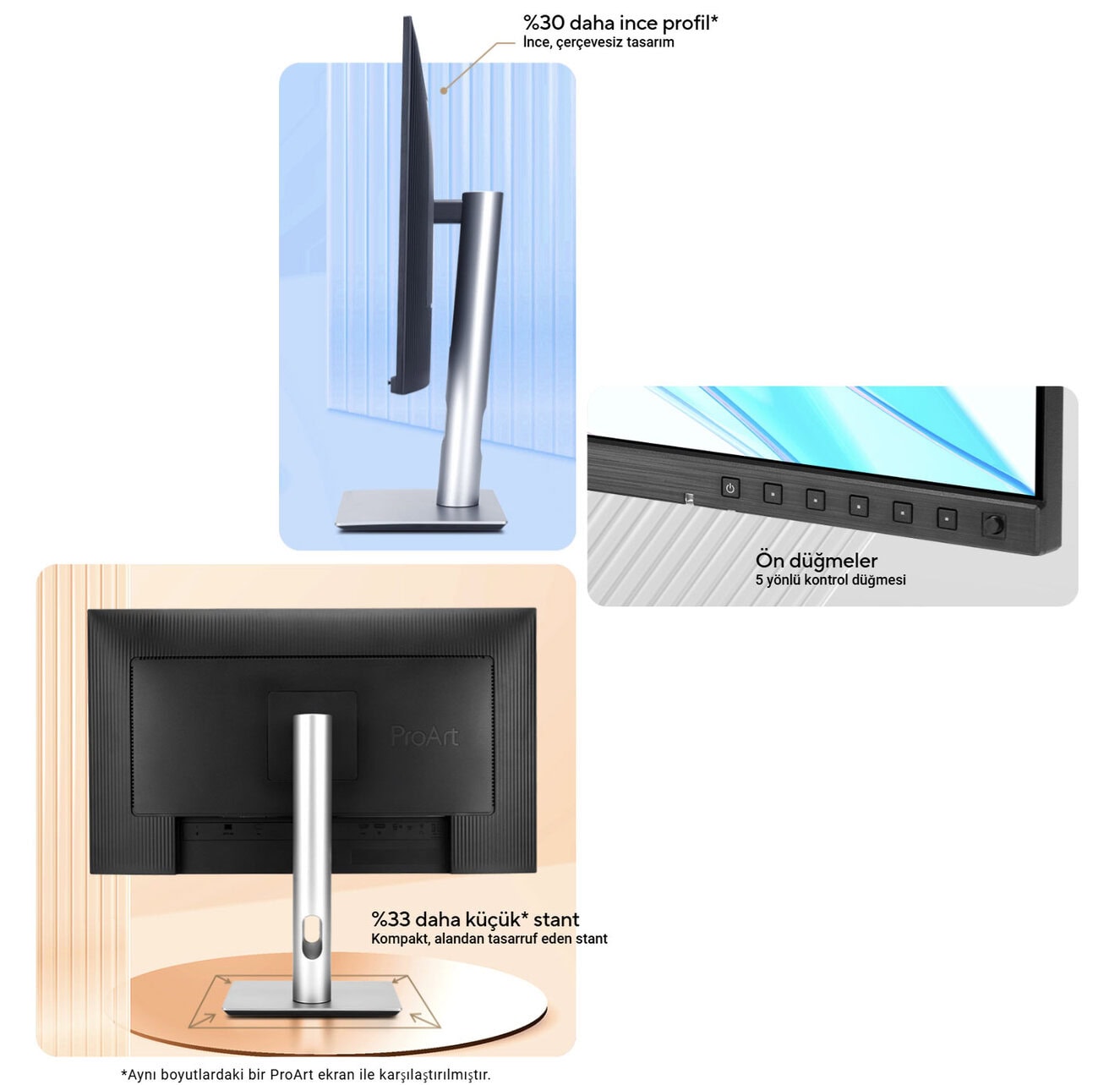 ASUS ProArt PA27JCV 27 inç 60Hz 5ms 5K Full HD Adaptive Sync IPS Monitör h15