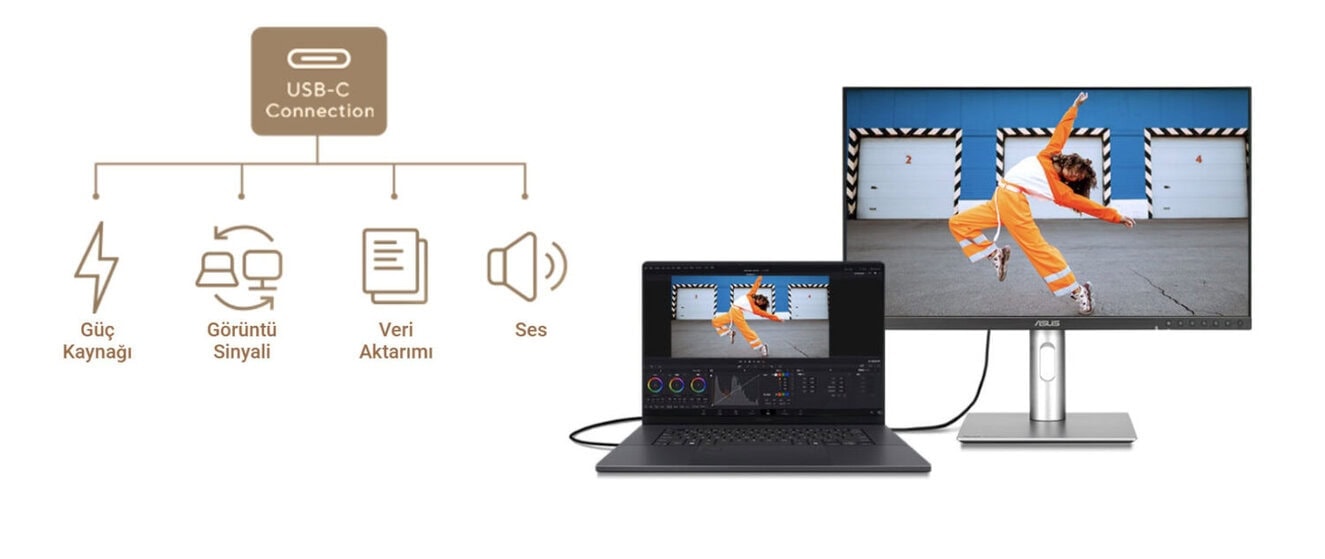 ASUS ProArt PA27JCV 27 inç 60Hz 5ms 5K Full HD Adaptive Sync IPS Monitör h17