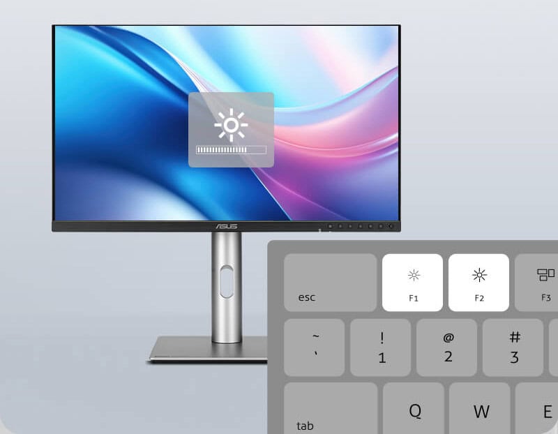 PA278CGRV ASUS ProArt Display PA278CGRV 27 inç 144Hz 5ms 2K QHD Adaptive Sync IPS Pivot Monitör h7
