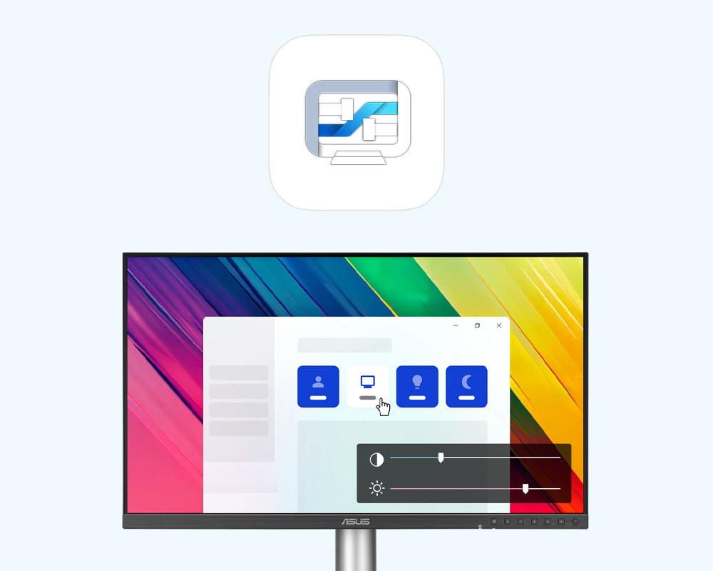 ProArt Display PA24ACRV ASUS ProArt PA24ACRV 23.8 inç 75Hz 5ms 2K QHD Adaptive Sync IPS Pivot Monitör h18