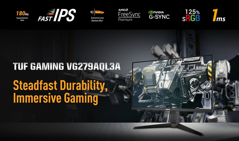 TUF Gaming VG279QL3A ASUS TUF Gaming VG279QL3A Gaming Monitör H4
