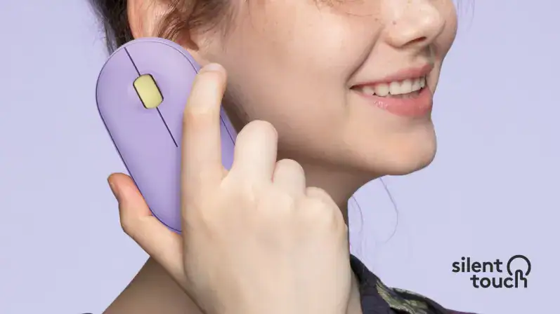 Logitech M350 Pebble Sessiz Kablosuz Kompakt Siyah – SESSİZCE TIKLAYIP KAYDIRIN