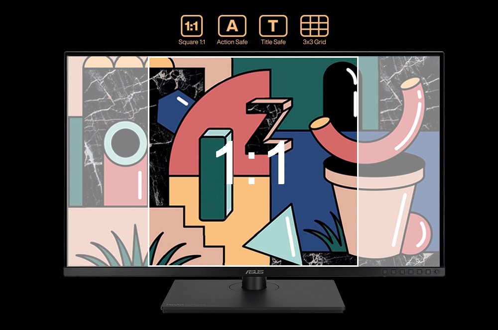 ASUS ProArt PA328QV 31.5 inç 75Hz 5ms 2K QHD Adaptive Sync IPS Pivot Monitör h14