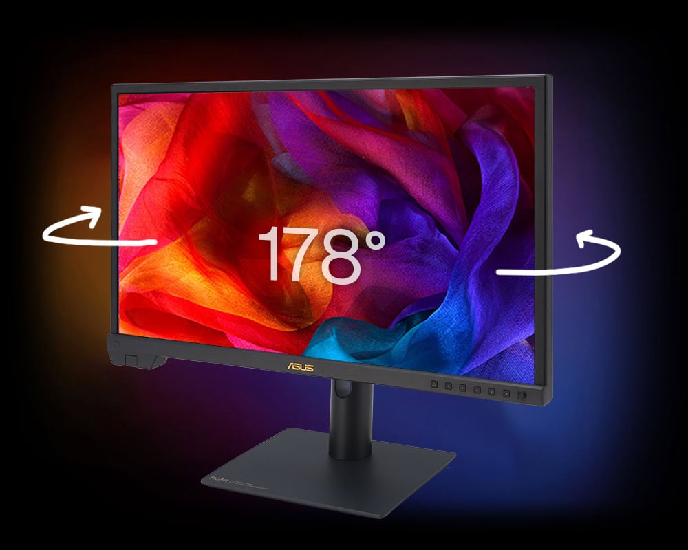 ASUS ProArt PA24US 23.6 inç 60Hz 5ms 4K UHD Adaptive Sync IPS Pivot Monitör h7