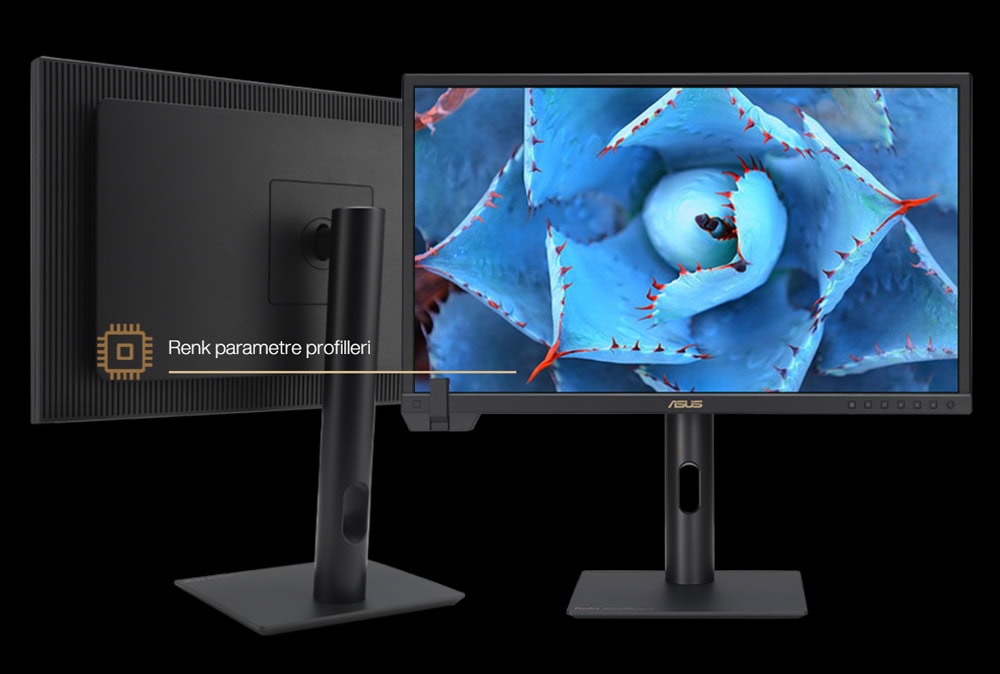ASUS ProArt PA24US 23.6 inç 60Hz 5ms 4K UHD Adaptive Sync IPS Pivot Monitör h10