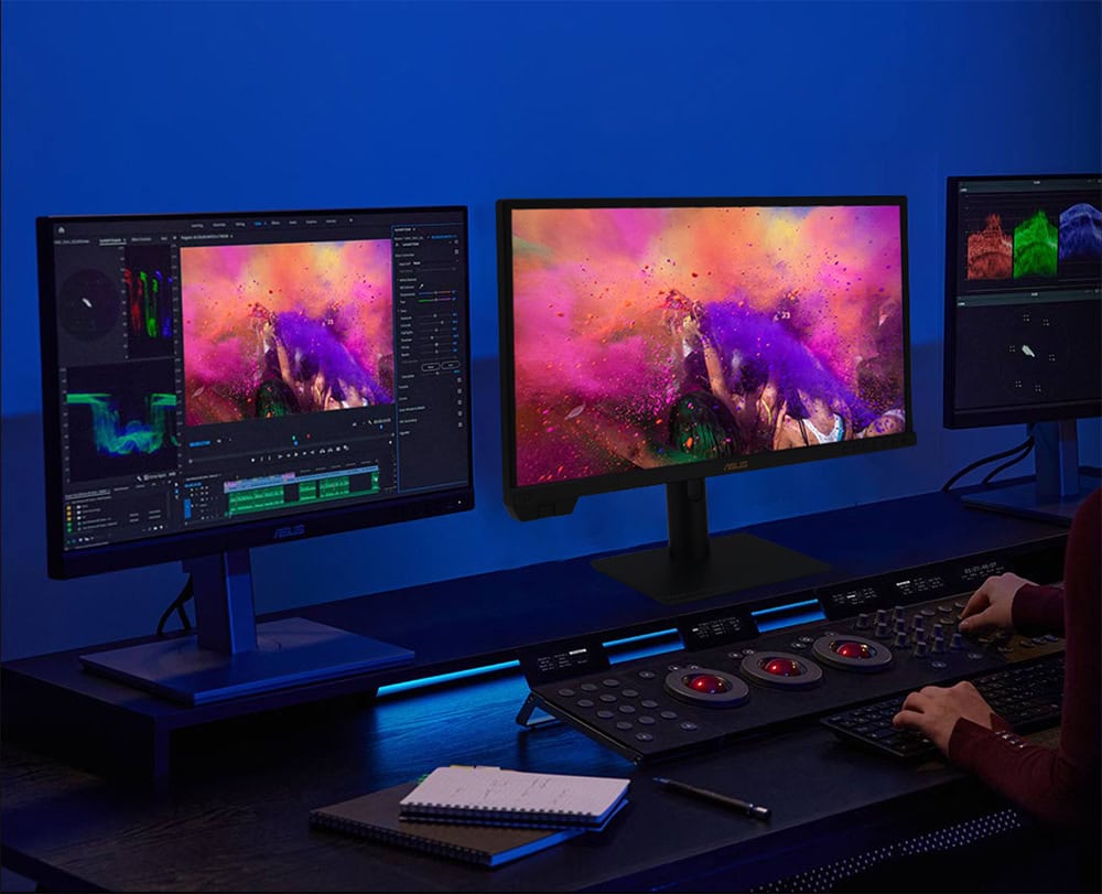 ASUS ProArt PA24US 23.6 inç 60Hz 5ms 4K UHD Adaptive Sync IPS Pivot Monitör h13