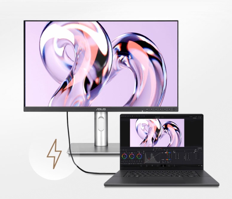PA27USD ASUS ProArt Display OLED PA27USD 26.5 inç 240Hz 0.1ms 4k UHD Adaptive Sync QD-OLED Pivot Monitör h42