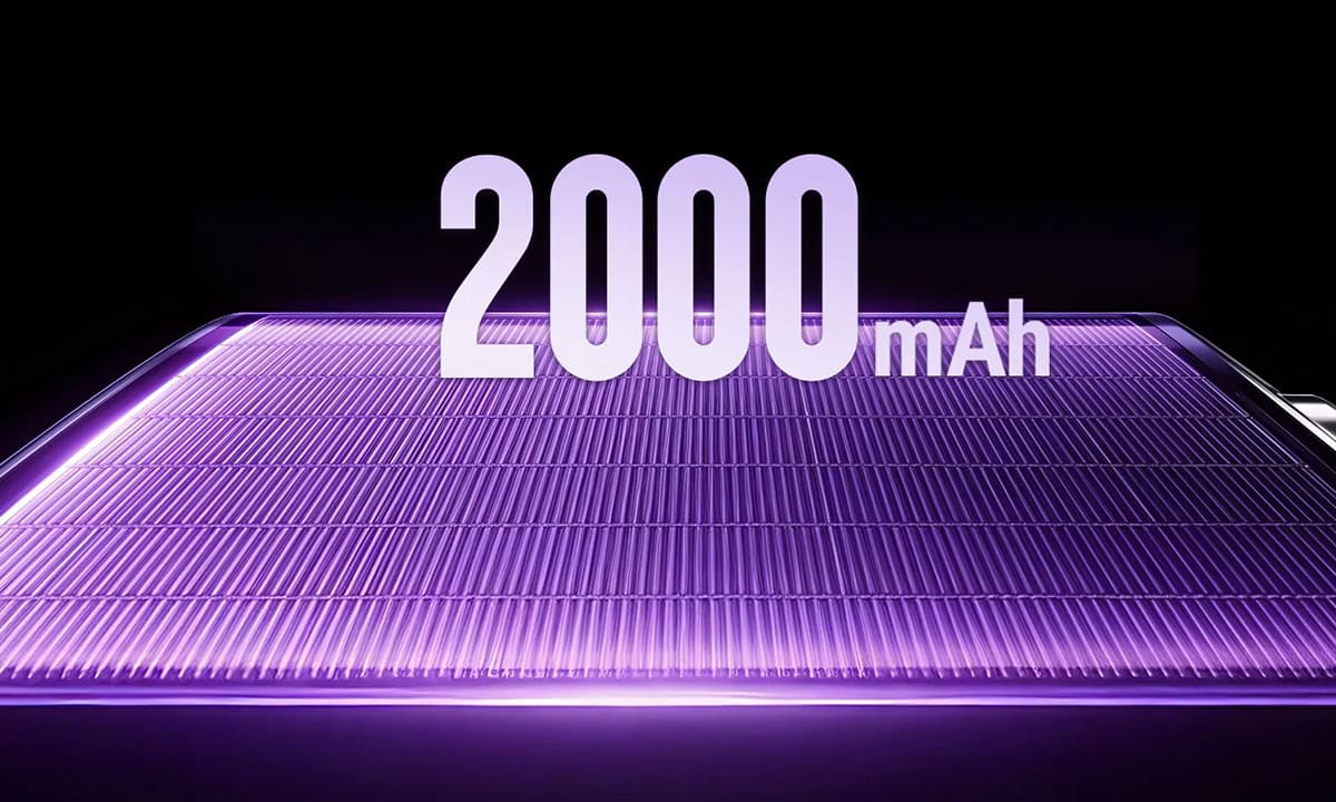 2000 mAh pil