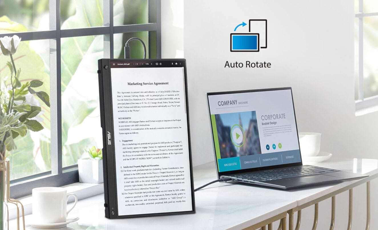 ASUS ZenScreen Touch MB16AMTR ASUS ZenScreen Touch MB16AMTR Taşınabilir Monitör H9
