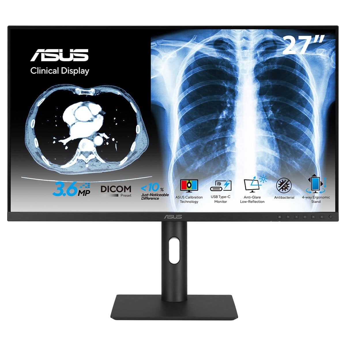 Asus Mh2741a 27 Inc 5ms 2k Qhd Ips Pivot Monitor Fc1