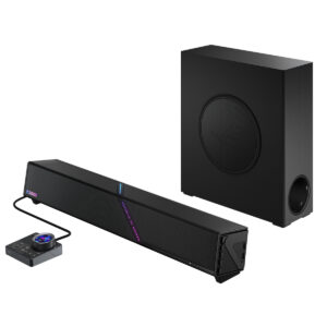Asus Rog Gjallar Rgb 2 1 2 Surround Dolby Atmos Bluetooth Gaming Soundbar 2
