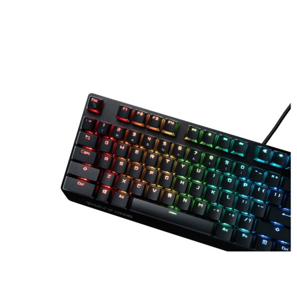 Asus Rog Pbt Doubleshot 124 Adet Keycap Set 5