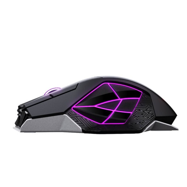 ASUS ROG Spatha X 65K kablosuz gaming mouse, şık tasarım ve RGB aydınlatma ile yüksek performanslı oyun mouse'u.