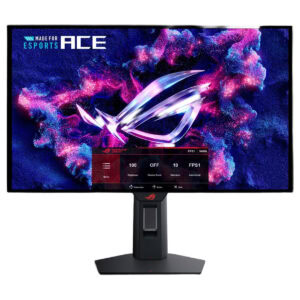 ASUS ROG Strix OLED 24.5 inç 560Hz 0.03ms Full HD Gaming Monitör, Adaptive Sync, QD-OLED, yüksek performanslı ekran.