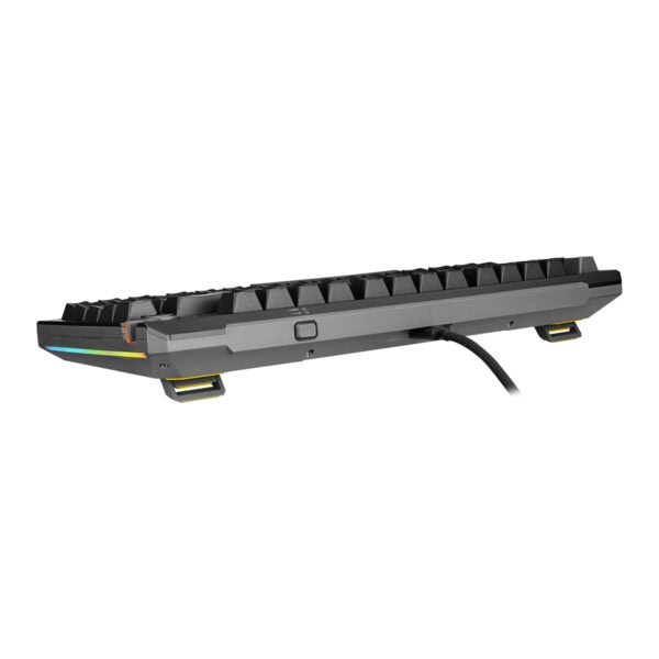 ASUS TUF Gaming K4 manyetik switch ve RGB aydınlatmalı oyun klavyesi, Hall Effect teknolojisi ve hotswap özellikleriyle yüksek performans sağlar.