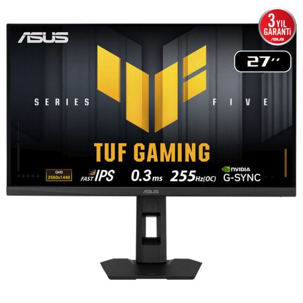 Asus Tuf Gaming Vg27aqmel5f 27 Inc 255hz 0 3ms 2k Qhd Adaptive Sync Fast Ips Pivot Gaming Monitor Fc2