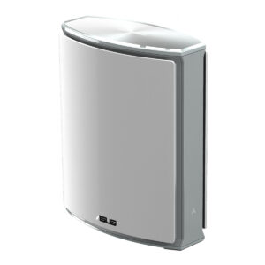 ASUS ZenWiFi BN12 Tri-Band WiFi 8 AiMesh extendable router, beyaz renkli, modern tasarım, yüksek performanslı kablosuz ağ cihazı.
