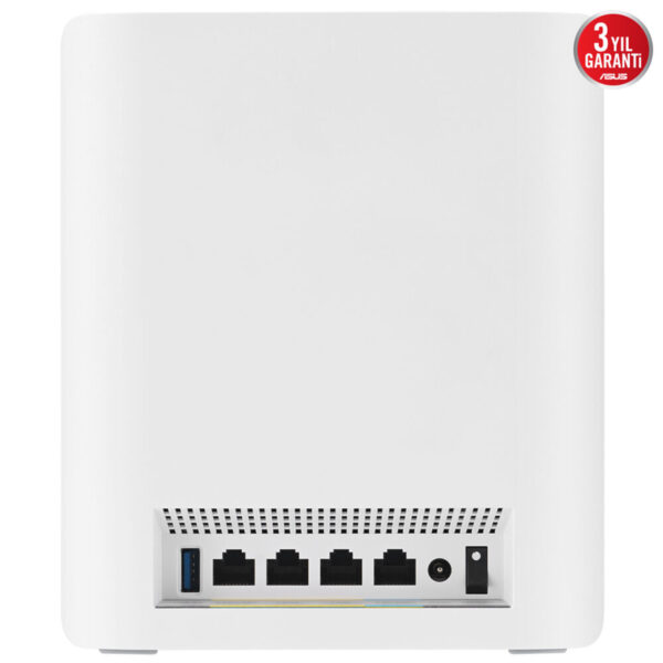 Asus Zenwifi Bt8 Be14000 Tri Band Wifi 7 Aimesh Kablosuz Mesh Sistemi Beyaz Uclu Paket 6