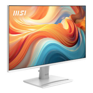 MSI PRO MP243W 23.8 inç 144Hz Full HD IPS Beyaz Monitör, şık ve modern tasarımıyla yüksek performans sunar.