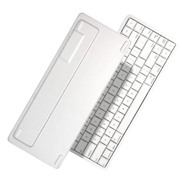Akko Air 01 Low Profile Cloudy White U Kailh Cloud Switch Hotswap Rgb Kablosuz Ingilizce Mekanik Gaming Klavye Fc12