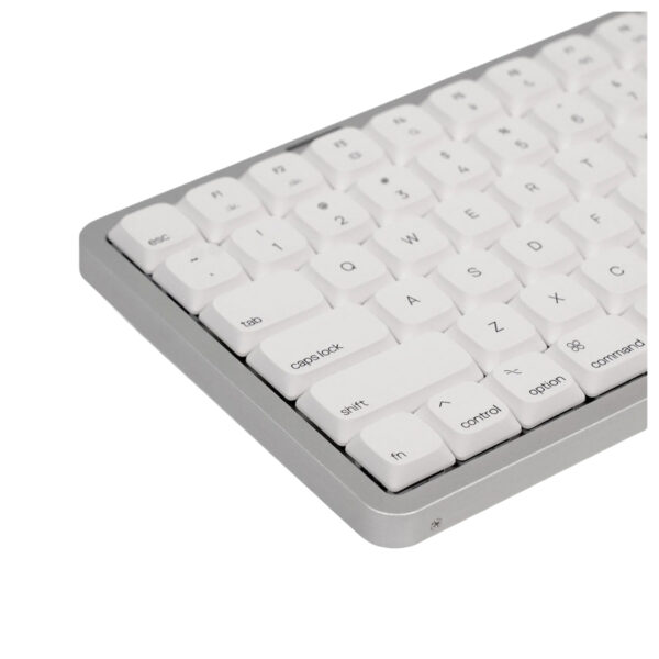 Akko Air 01 Low Profile Cloudy White U Kailh Cloud Switch Hotswap Rgb Kablosuz Ingilizce Mekanik Gaming Klavye Fc7