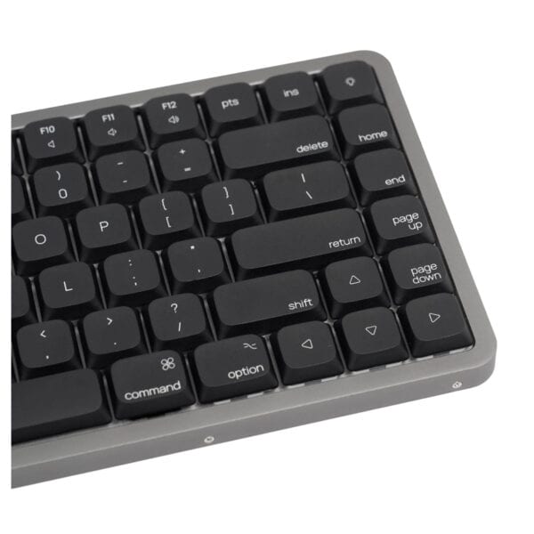 Akko Air 01 Low Profile Ink Black U Kailh Cloud Switch Hotswap Rgb Kablosuz Ingilizce Mekanik Gaming Klavye Fc7