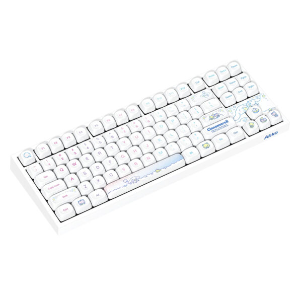 Akko Cinnamoroll 5087 V5 Tkl V3 Piano Pro Switch Hotswap Argb Kablosuz Ingilizce Mekanik Gaming Klavye Fc2