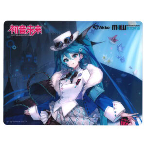 Akko Hatsune Miku With You 2025 40x30cm 4mm Cam Mouse Pad Fc1