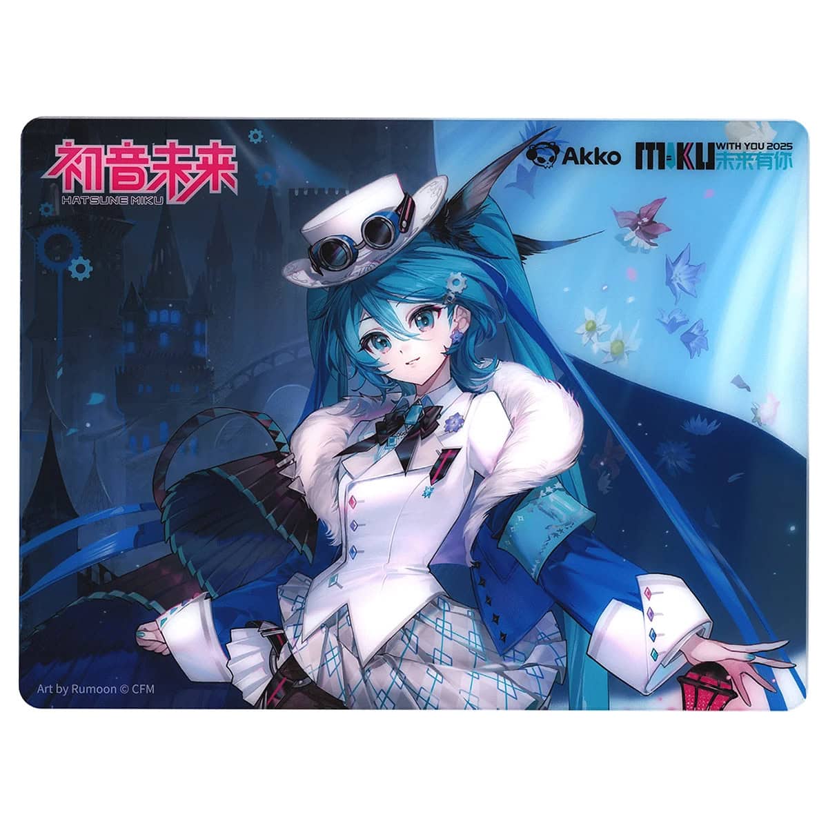 Akko Hatsune Miku With You 2025 40x30cm 4mm Cam Mouse Pad Fc1