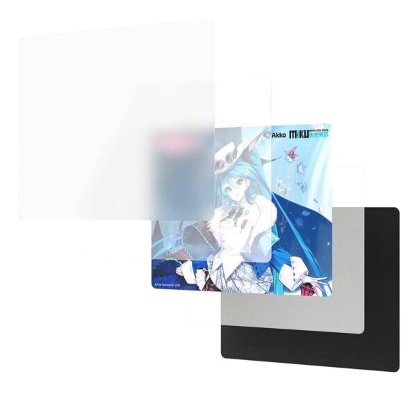 Akko Hatsune Miku With You 2025 40x30cm 4mm Cam Mouse Pad Fc4